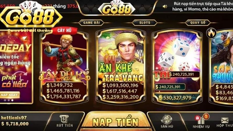 Tổng quan về cổng game Go88